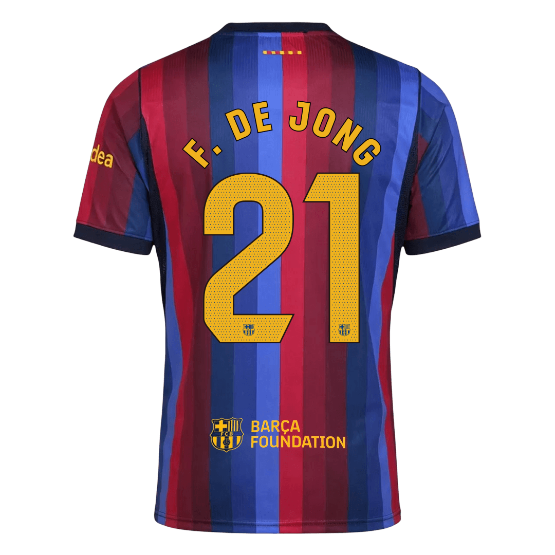 F. DE JONG #21 Barcelona Koduvorm Särk 2026/27