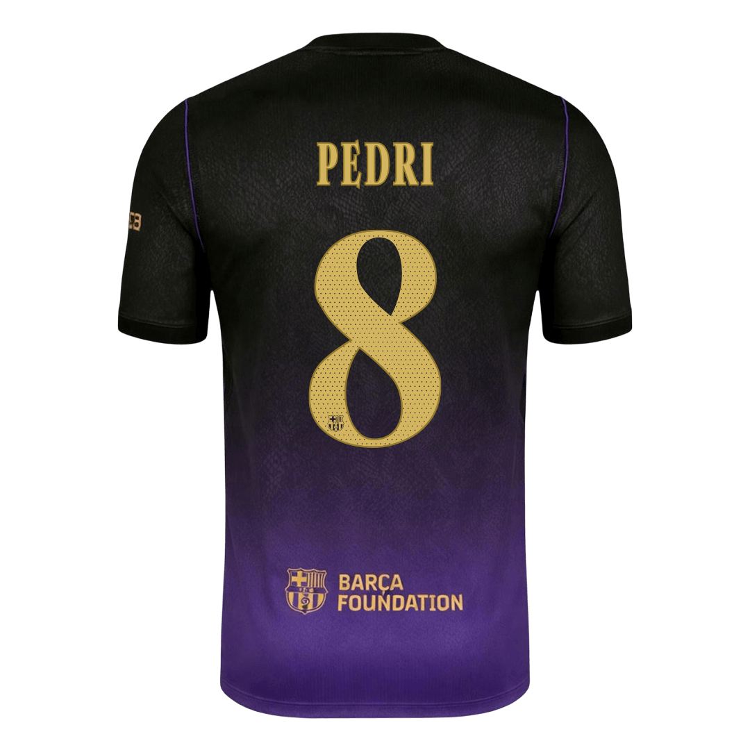 PEDRI #8 Barcelona Võõrsilvorm Särk 2026/27 - UCL