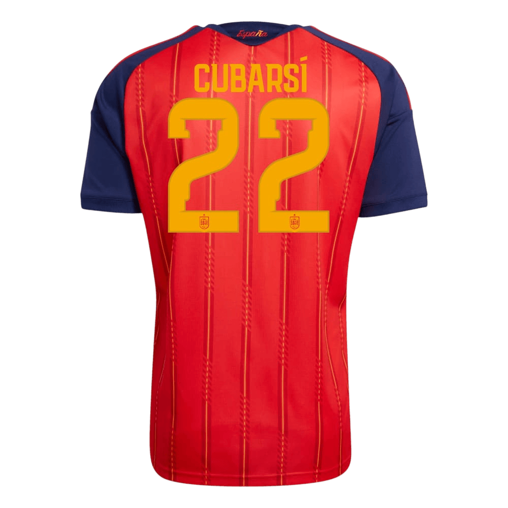 CUBARSÍ #22 Hispaania Koduvorm Särk Champion Edition 2026 - 2 Stars 2026 Autentne