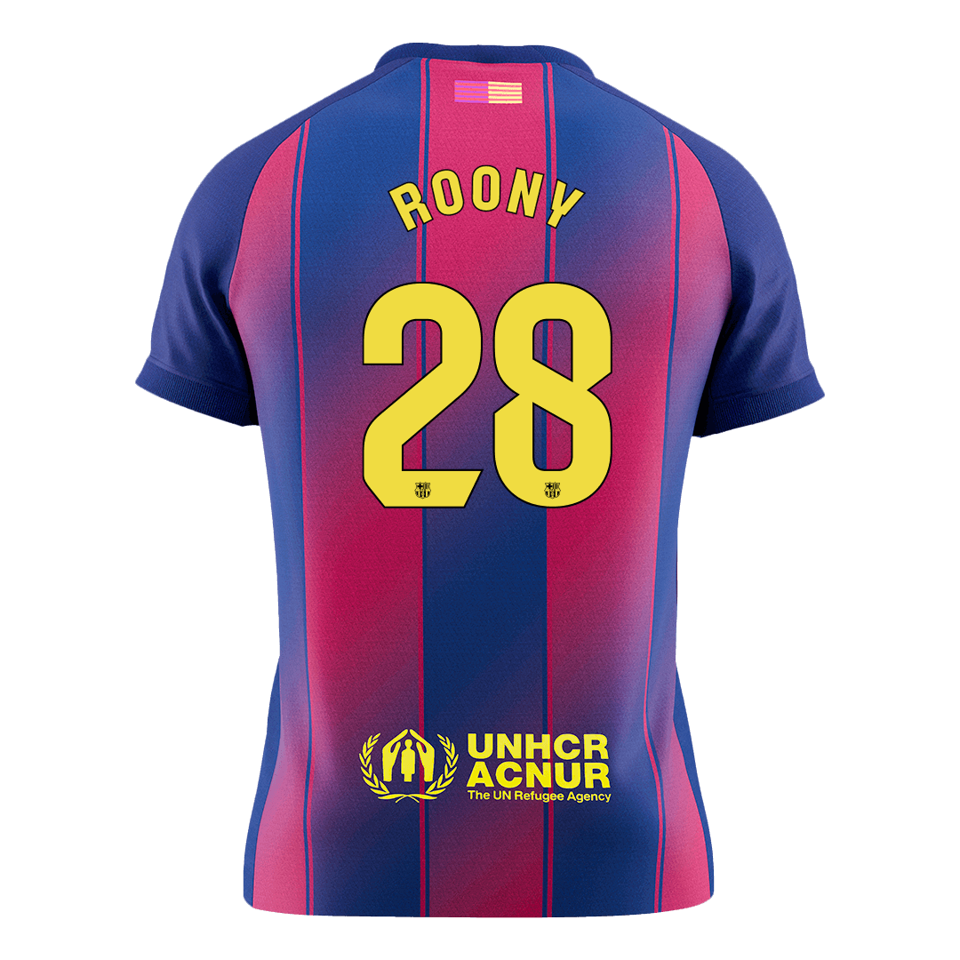 ROONY #28 FC Barcelona Koduvorm Särk 2025/26 - Kvaliteetne