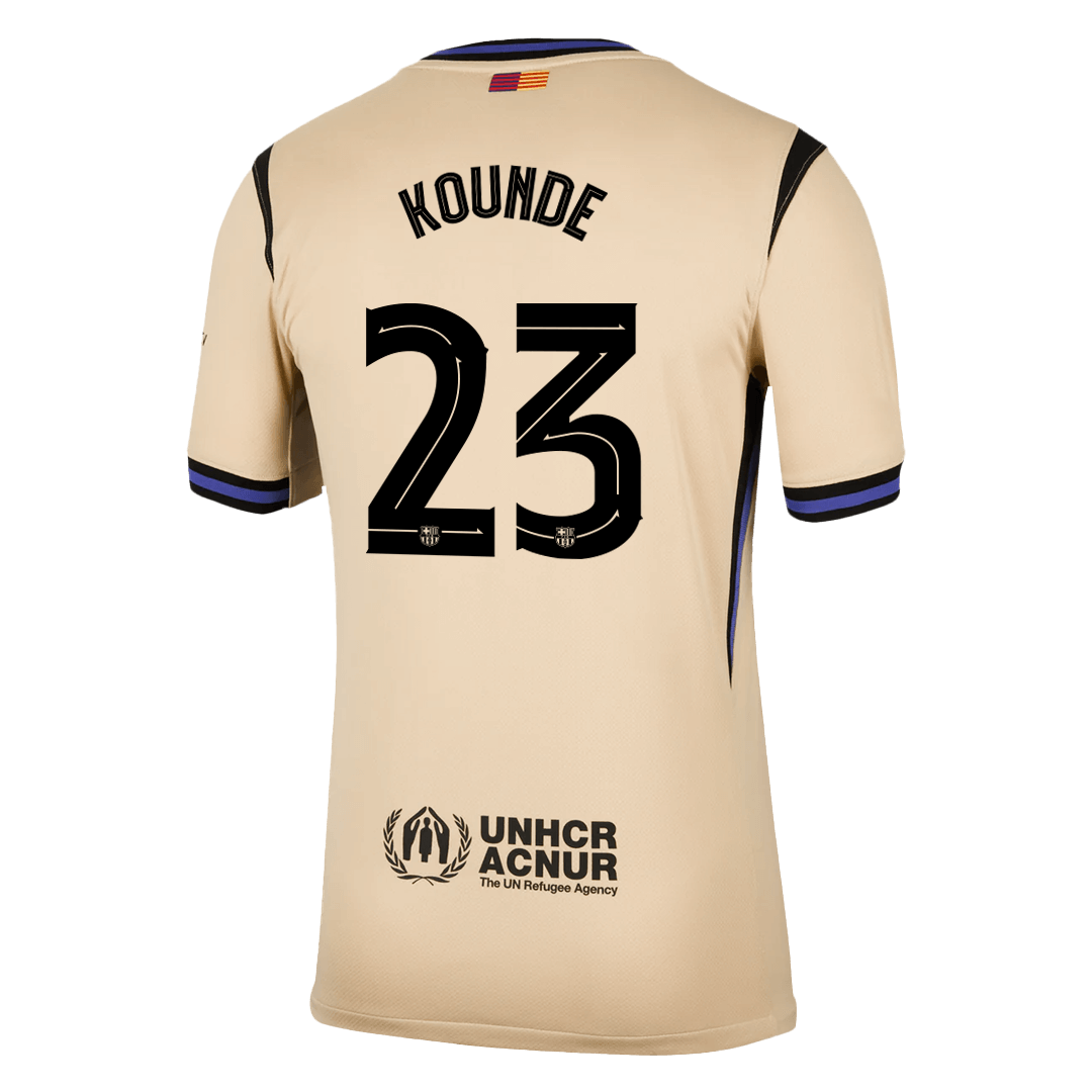 KOUNDE #23 FC Barcelona Võõrsilvorm Särk 2025/26 - UCL