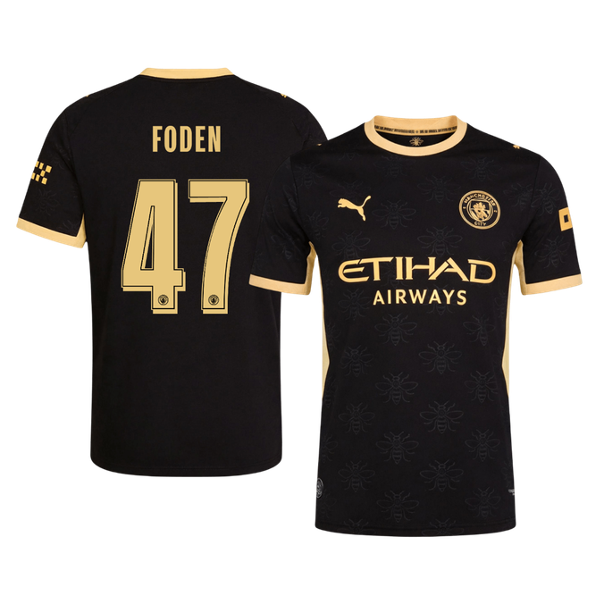 FODEN #47 Manchester City Võõrsilvorm Särk 2026/27 Autentne - UCL