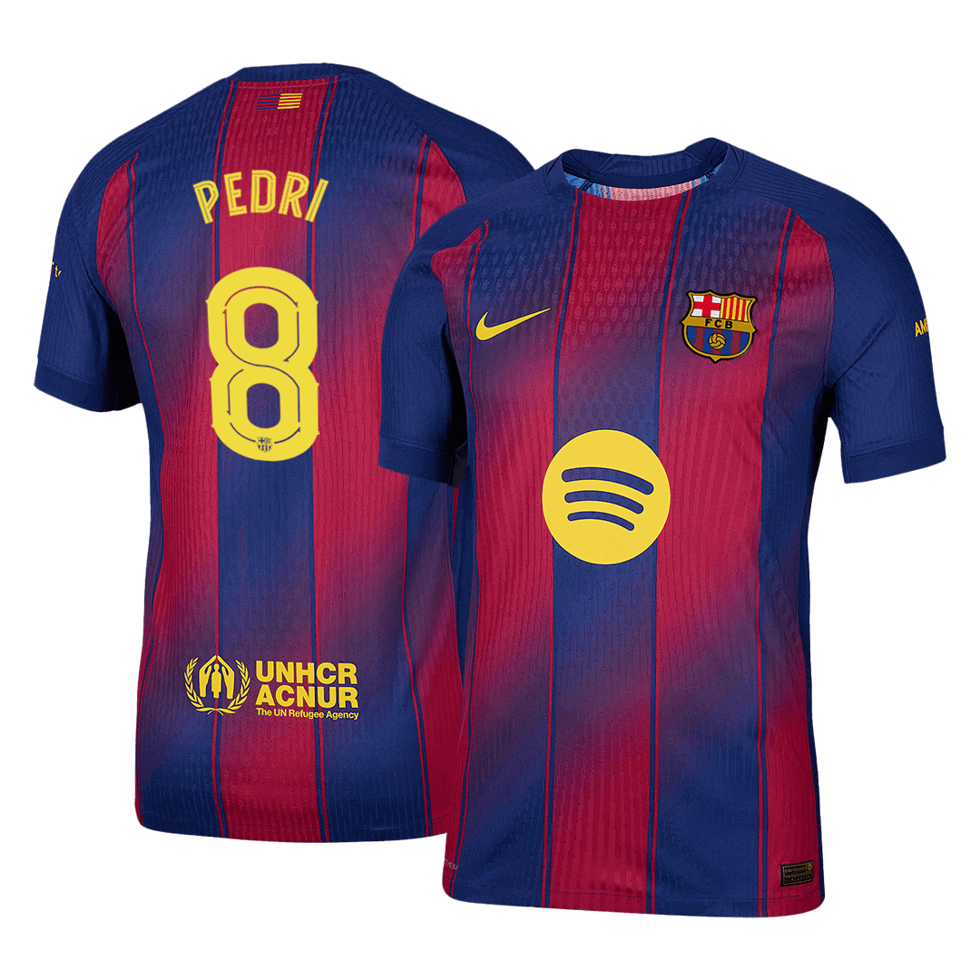 PEDRI #8 FC Barcelona Koduvorm Särk 2025/26 Autentne - UCL