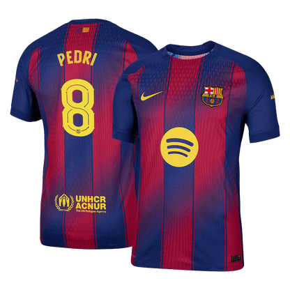PEDRI #8 FC Barcelona Koduvorm Särk 2025/26 Autentne - UCL