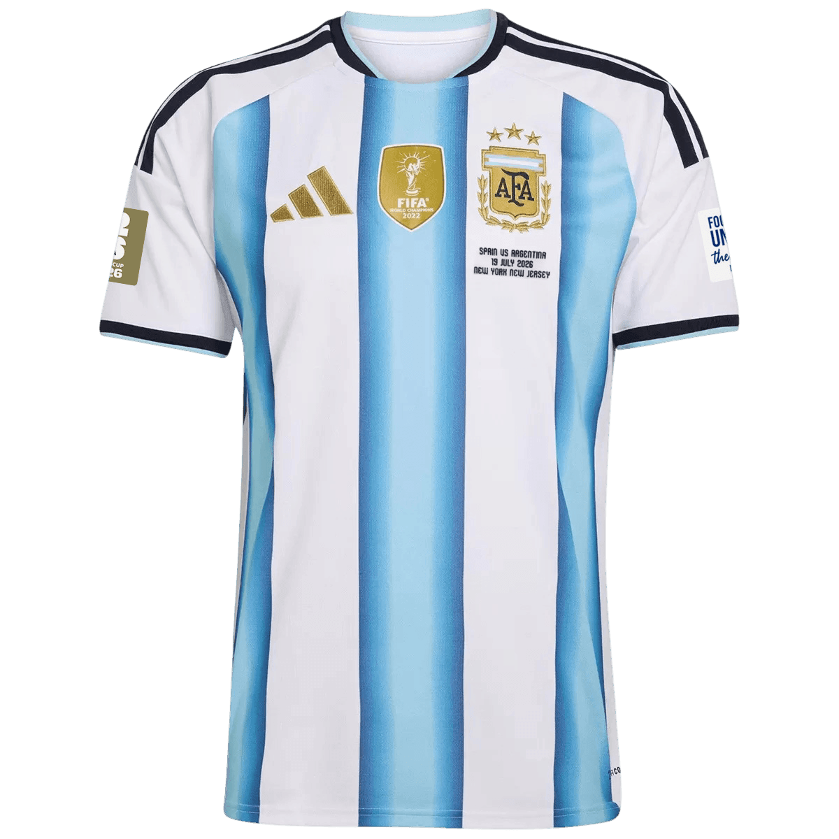 Argentina Koduvorm Särk 2026 Autentne Final Match Edition (With Patches)