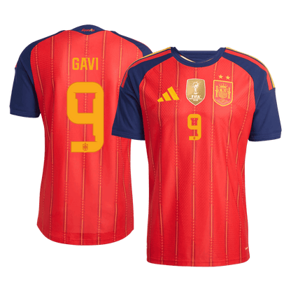GAVI #9 Hispaania Koduvorm Särk Champion Edition 2026 - 2 Stars 2026 Autentne