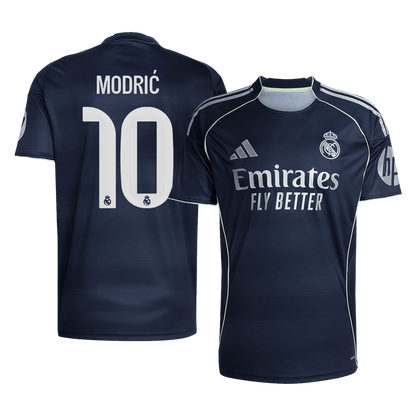 MODRIĆ #10 Madridi Real Võõrsilvorm Särk 2025/26 - Kvaliteetne