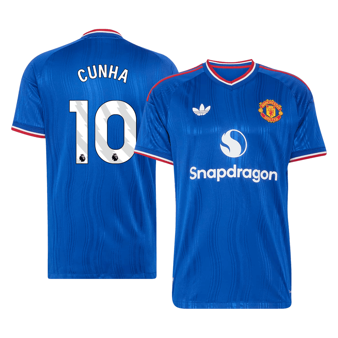 CUNHA #10 Manchester United Võõrsilvorm Särk 2026/27 Autentne