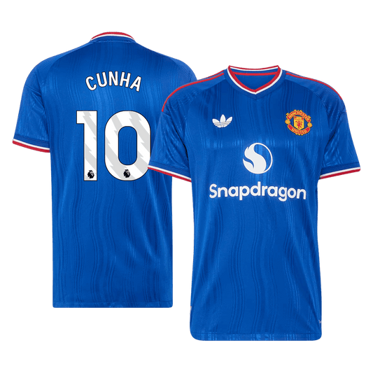 CUNHA #10 Manchester United Võõrsilvorm Särk 2026/27 Autentne