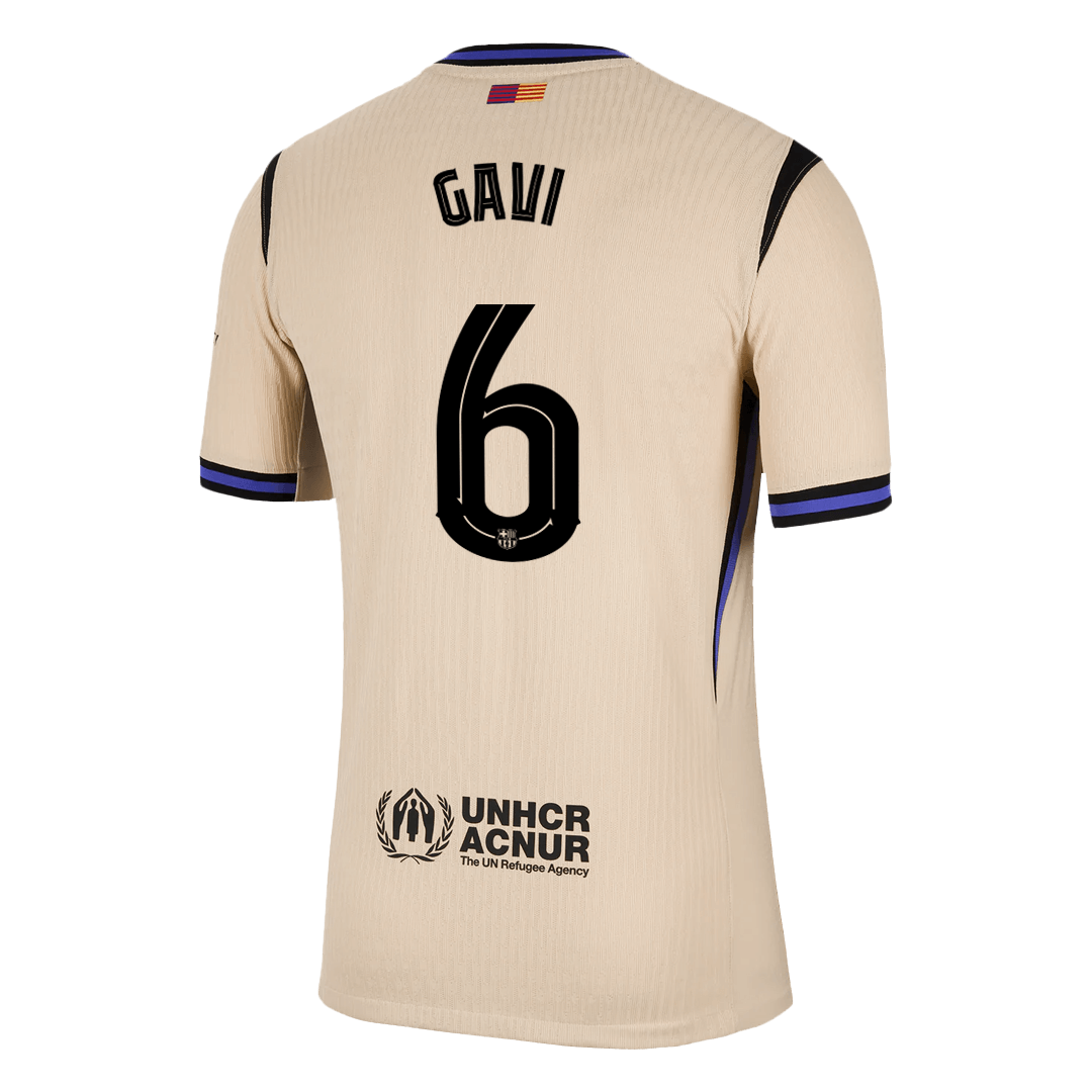GAVI #6 FC Barcelona Võõrsilvorm Särk 2025/26 Autentne - UCL