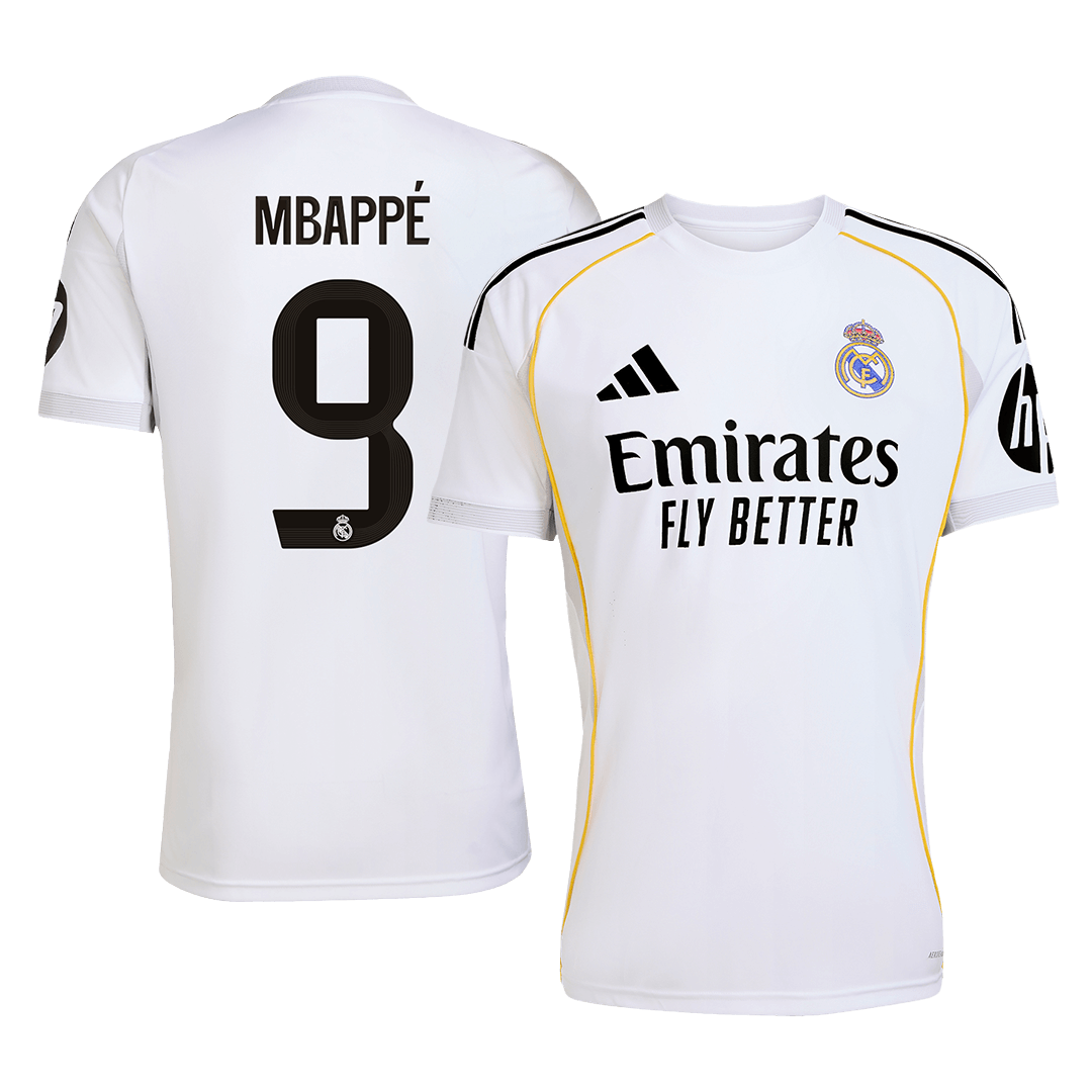 MBAPPÉ #9 Madridi Real Koduvorm Särk 2025/26 - Kvaliteetne