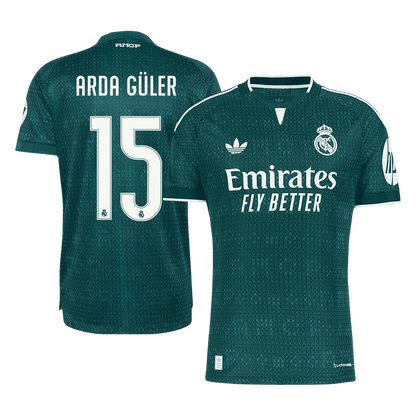 ARDA GÜLER #15 Madridi Real Võõrsilvorm Särk 2026/27 Autentne