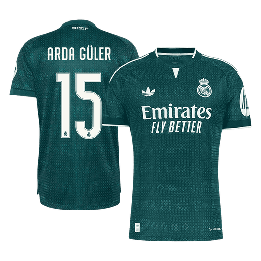 ARDA GÜLER #15 Madridi Real Võõrsilvorm Särk 2026/27 Autentne