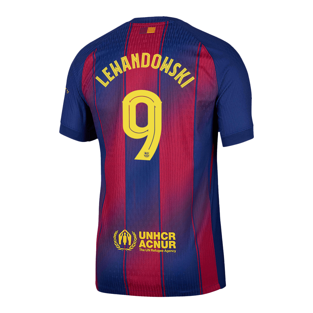LEWANDOWSKI #9 FC Barcelona Koduvorm Särk 2025/26 Autentne - UCL
