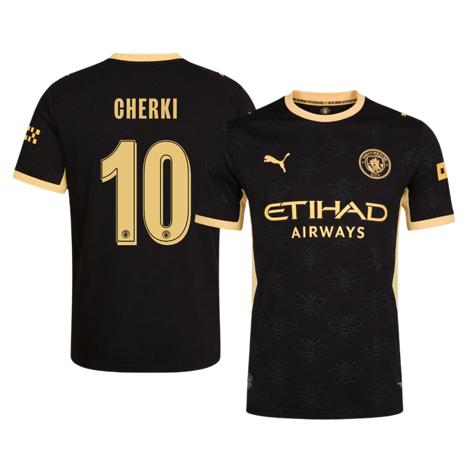 CHERKI #10 Manchester City Võõrsilvorm Särk 2026/27 Autentne - UCL