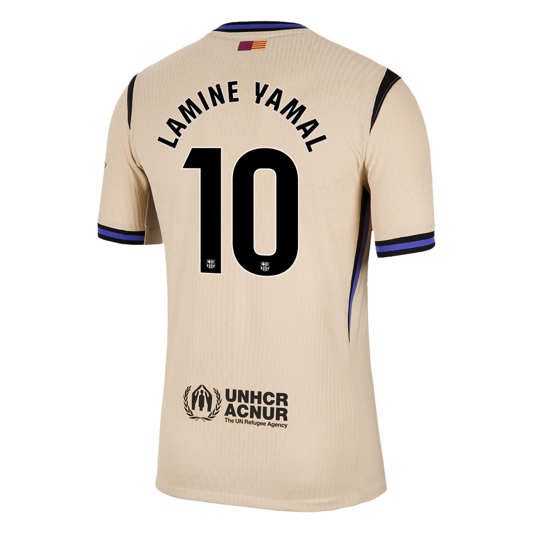 LAMINE YAMAL #10 FC Barcelona Võõrsilvorm Särk 2025/26 Autentne