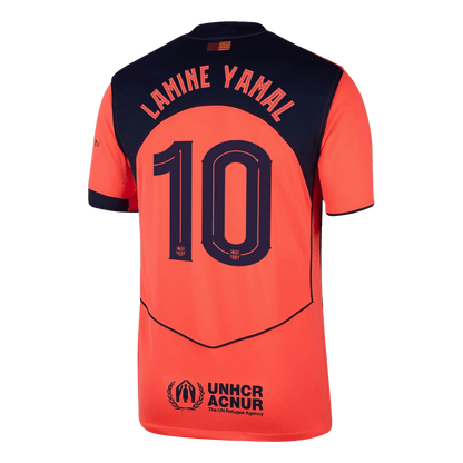LAMINE YAMAL #10 FC Barcelona Kolmas Särk 2025/26 - UCL