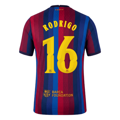 RODRIGO #16 Barcelona Koduvorm Särk 2026/27 Autentne - UCL