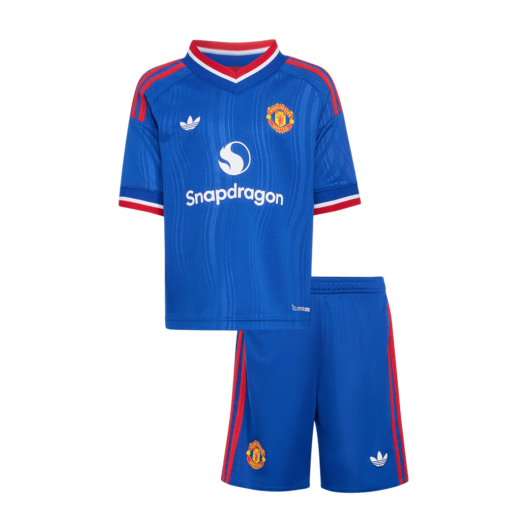 Manchester United Võõrsilvorm Laste Jalgpallikomplekt 2026/27