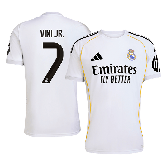 VINI JR. #7 Madridi Real Koduvorm Särk 2025/26 - Kvaliteetne