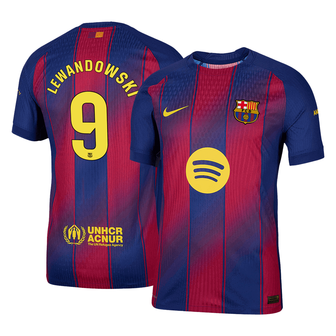 LEWANDOWSKI #9 FC Barcelona Koduvorm Särk 2025/26 Autentne