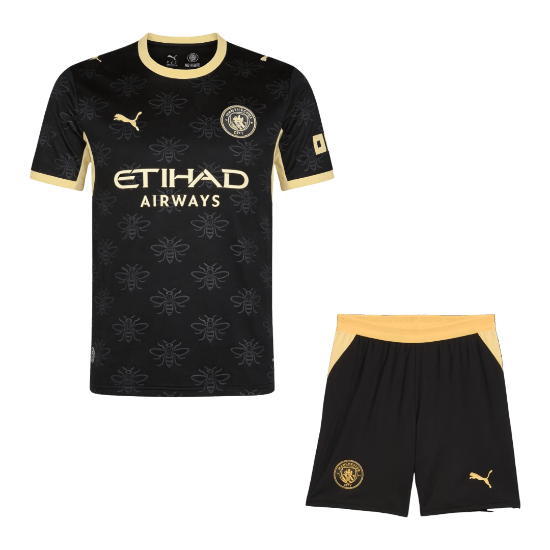 Manchester City Võõrsilvorm Jalgpallikomplekt 2026/27