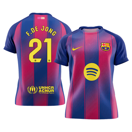 F.DE JONG #21 FC Barcelona Koduvorm Särk 2025/26 - Kvaliteetne