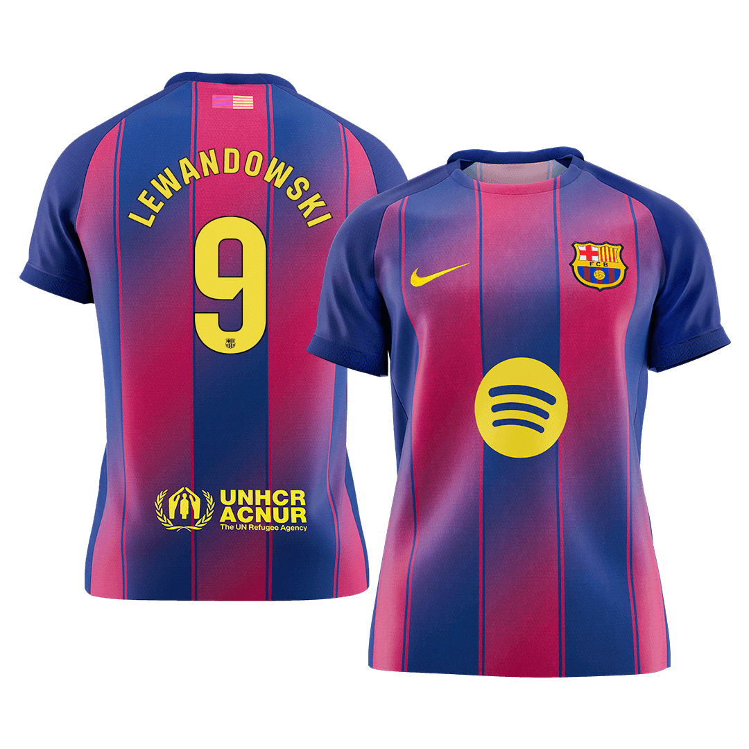 LEWANDOWSKI #9 FC Barcelona Koduvorm Särk 2025/26 - Kvaliteetne