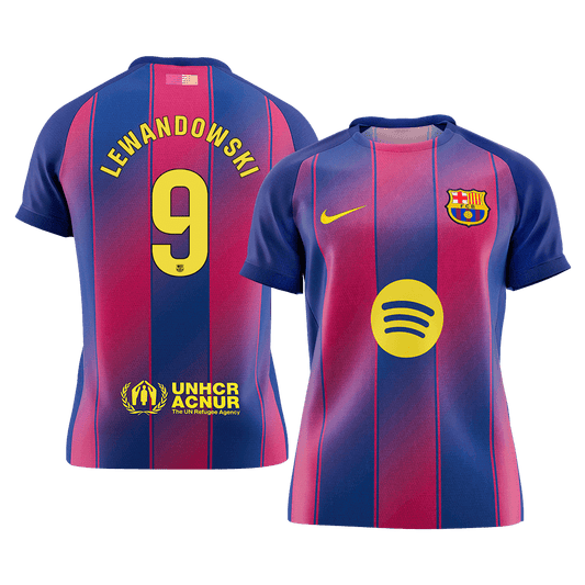 LEWANDOWSKI #9 FC Barcelona Koduvorm Särk 2025/26 - Kvaliteetne