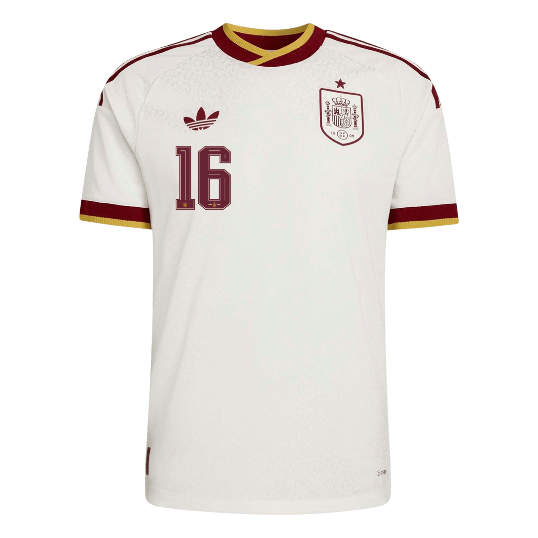RODRIGO #16 Hispaania Võõrsilvorm Särk 2026 Autentne