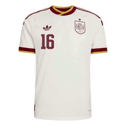 RODRIGO #16 Hispaania Võõrsilvorm Särk 2026 Autentne