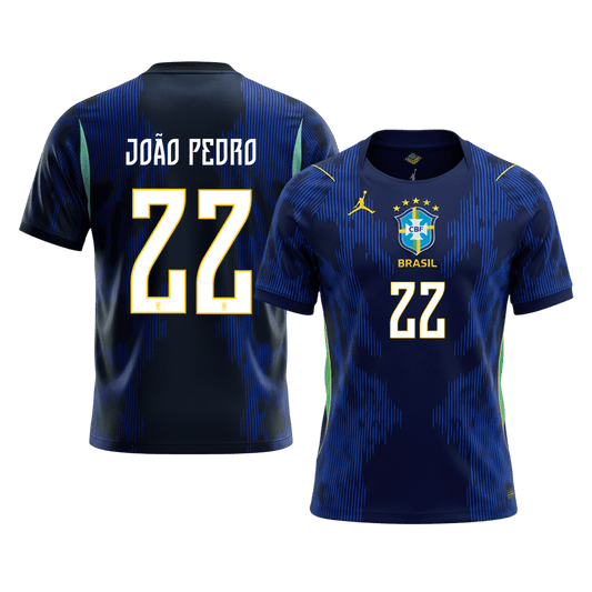 JOÃO PEDRO #22 Brasiilia Võõrsilvorm Särk 2026