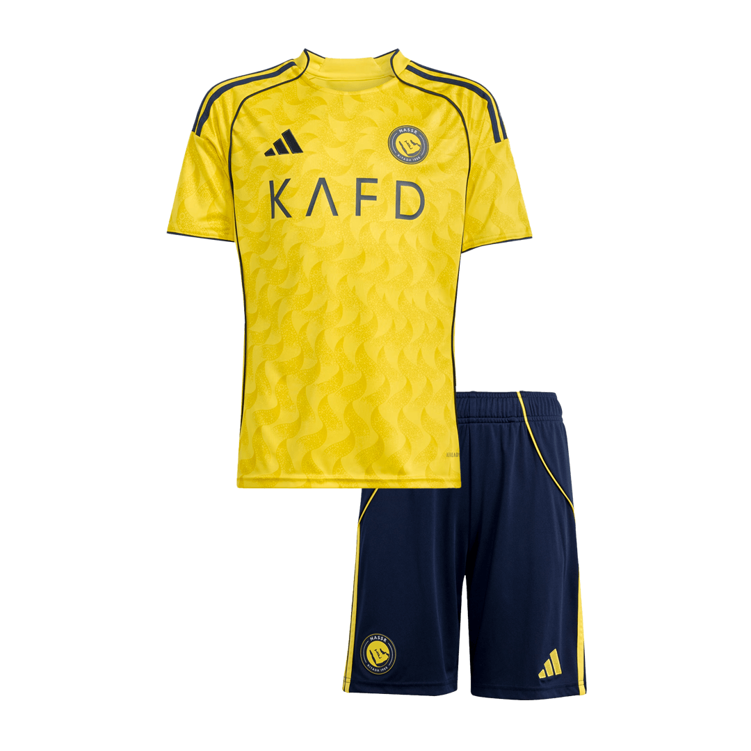 Al Nassr Koduvorm Laste Jalgpallikomplekt 2025/26