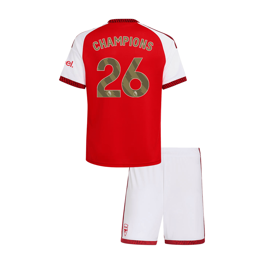 CHAMPIONS #26 Arsenal Koduvorm Laste Jalgpallikomplekt 2026/27