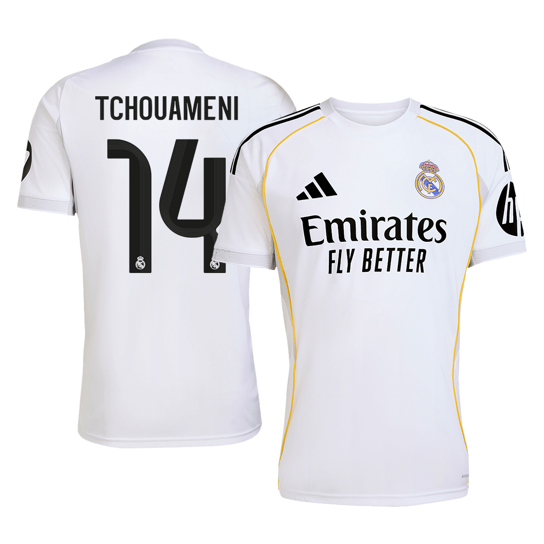 TCHOUAMENI #14 Madridi Real Koduvorm Särk 2025/26 - Kvaliteetne