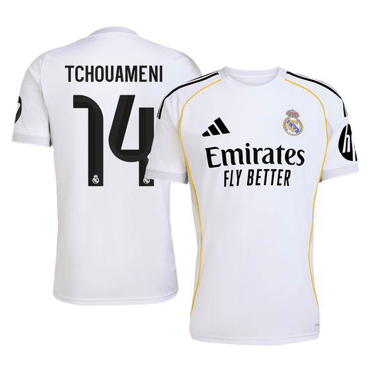 TCHOUAMENI #14 Madridi Real Koduvorm Särk 2025/26 - Kvaliteetne
