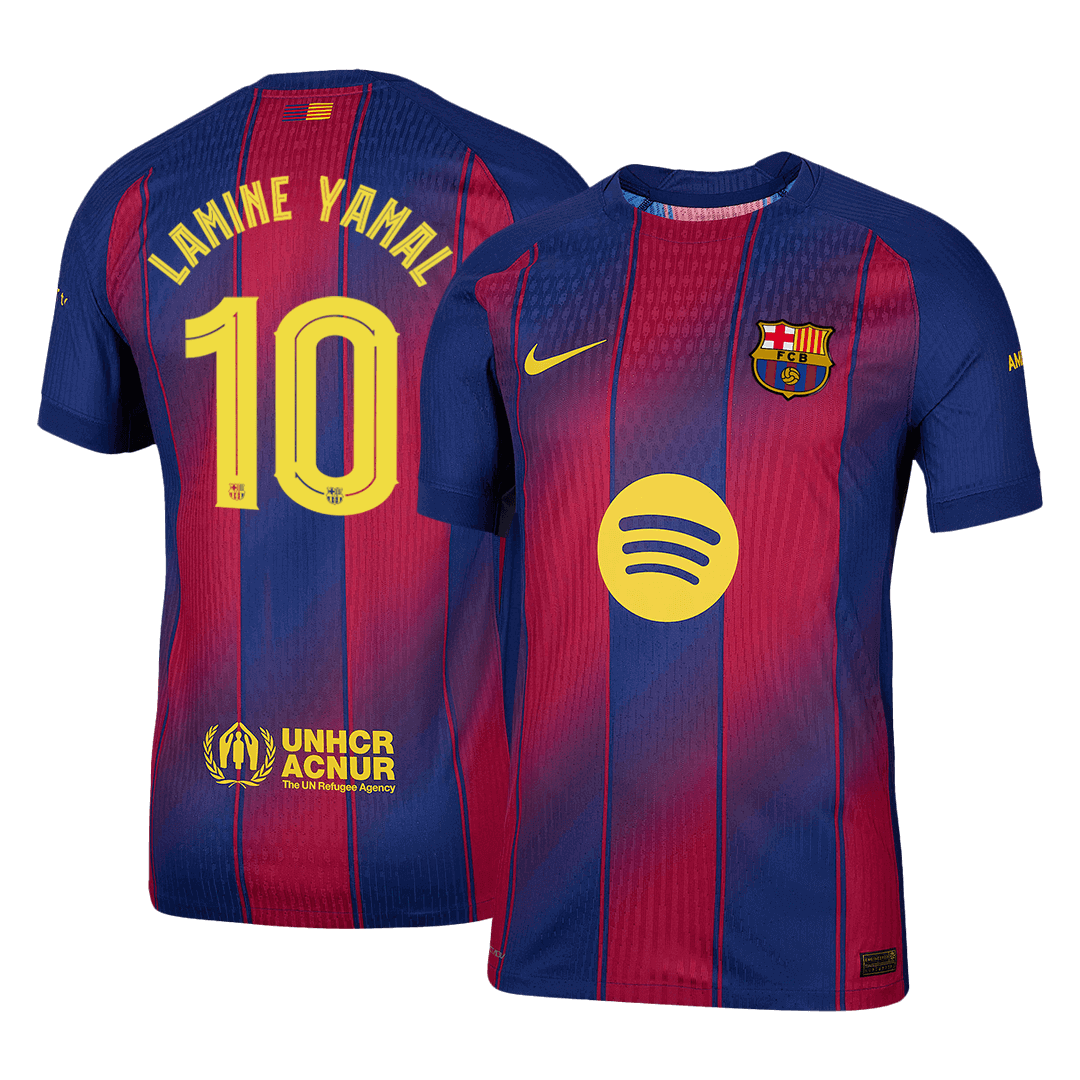 LAMINE YAMAL #10 FC Barcelona Koduvorm Särk 2025/26 Autentne - UCL