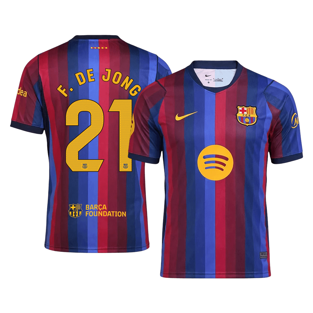 F. DE JONG #21 Barcelona Koduvorm Särk 2026/27