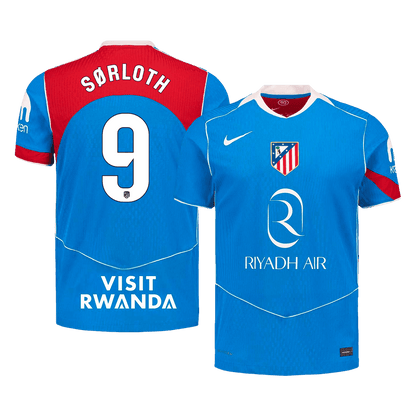SØRLOTH #9 Madridi Atlético Kolmas Särk 2025/26 Autentne
