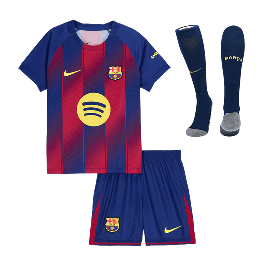FC Barcelona Koduvorm Laste Jalgpallikomplekt 2025/26 - Kvaliteetne