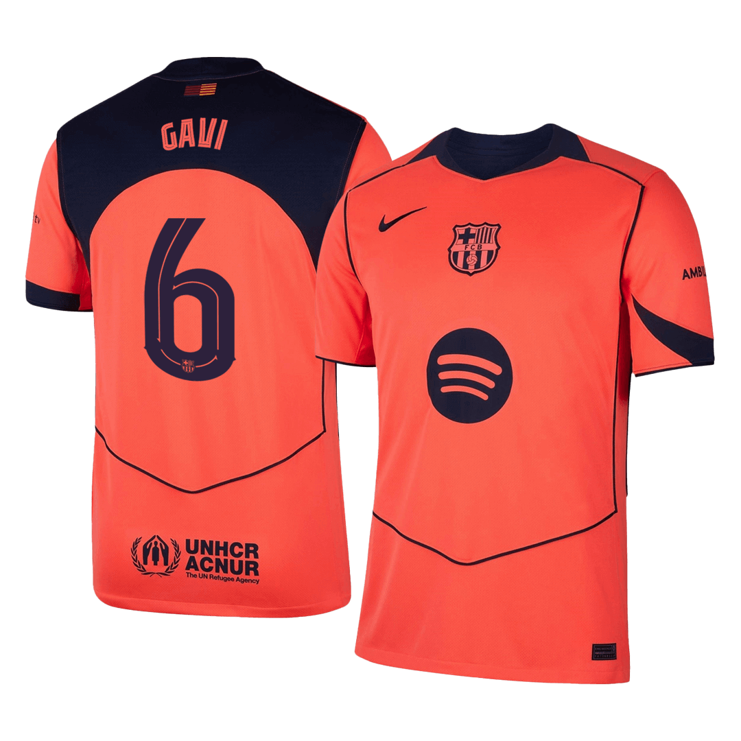 GAVI #6 FC Barcelona Kolmas Särk 2025/26 - UCL