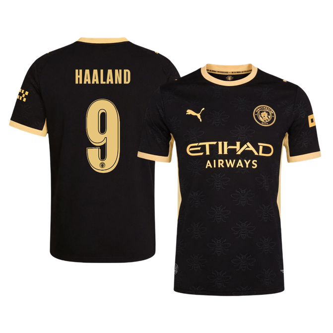 HAALAND #9 Manchester City Võõrsilvorm Särk 2026/27 Autentne - UCL