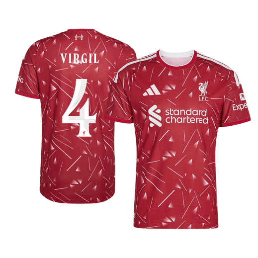 VIRGIL #4 Liverpool Koduvorm Särk 2026/27 Autentne - UCL