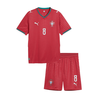 B. FERNANDES #8 Portugal Koduvorm Laste Jalgpallikomplekt 2026 - Kvaliteetne