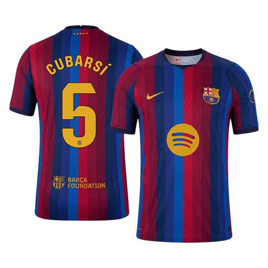 CUBARSÍ #5 Barcelona Koduvorm Särk 2026/27 Autentne