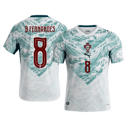 B.FERNANDES #8 Portugal Võõrsilvorm Särk 2026