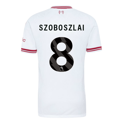 SZOBOSZLAI #8 Liverpool Võõrsilvorm Särk 2026/27 Autentne