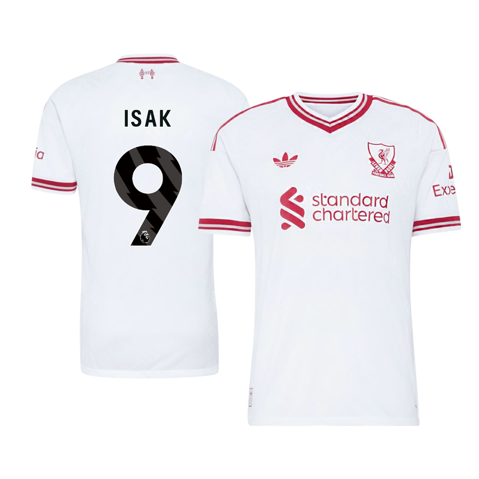 ISAK #9 Liverpool Võõrsilvorm Särk 2026/27 Autentne