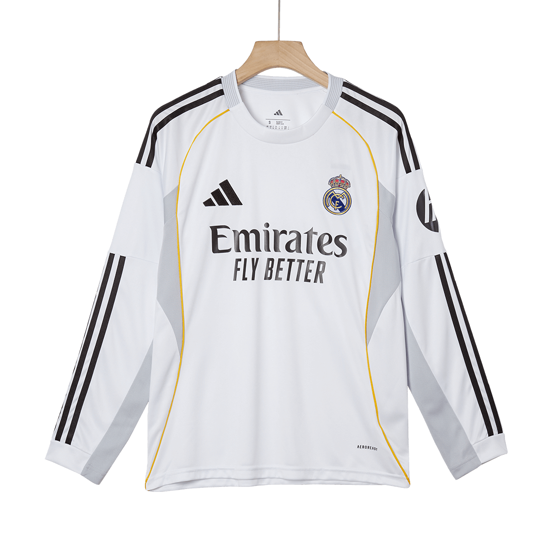 Madridi Real Koduvorm Pikkade Varrukatega Särk 2025/26