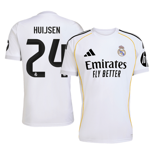 HUIJSEN #24 Madridi Real Koduvorm Särk 2025/26 - Kvaliteetne